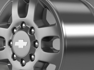 chevrolet silverado 3500hd 2012 rim 3D 모델