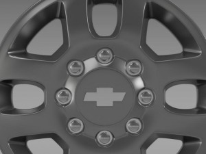 chevrolet silverado 3500hd 2012 rim 3D 모델