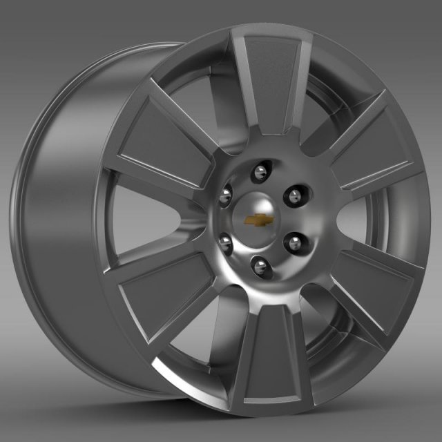 chevrolet silverado regularcab 2007 rim 3D Model .c4d .max .obj .3ds .fbx .stl .blend 