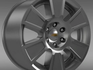 chevrolet silverado regularcab 2007 rim 3D Model