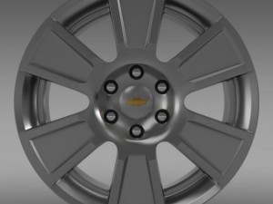 chevrolet silverado regularcab 2007 rim 3D Model