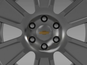 chevrolet silverado regularcab 2007 rim 3D Model