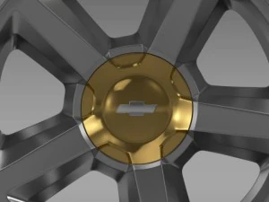 chevrolet suburban  ltz 2007 rim 3D Model