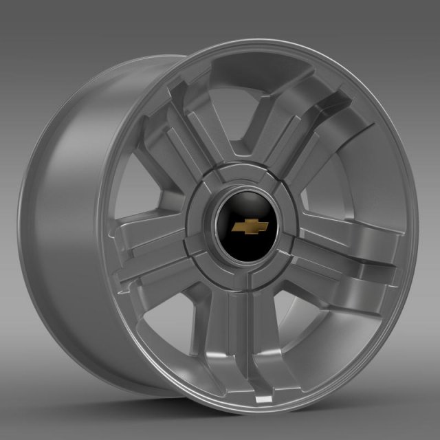 chevrolet suburban lz1 2008 rim 3D 模型 .c4d .max .obj .3ds .fbx .stl .blend