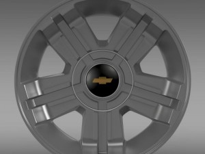 chevrolet suburban lz1 2008 rim 3D 模型
