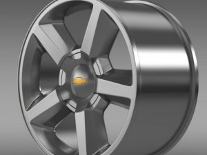 chevrolet tahoe 2008 rim 3D Модель