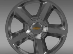 chevrolet tahoe 2008 rim 3D Модель