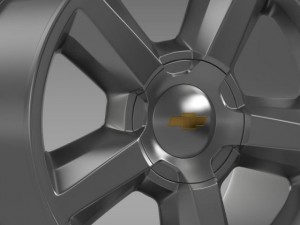 chevrolet tahoe 2008 rim 3D Модель