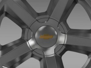chevrolet tahoe 2008 rim 3D Модель