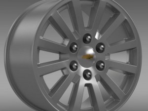 chevrolet tahoe hybrid 2012 rim 3D 모델