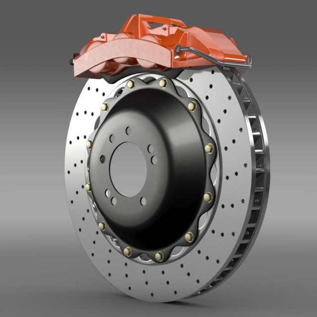 brakedisc brembo Modello 3D .c4d .max .obj .3ds .fbx .stl .blend 