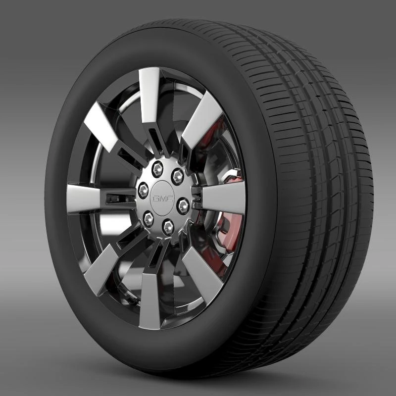 gmc denali hybrid wheel 3D Model .c4d .max .obj .3ds .fbx .stl .blend 
