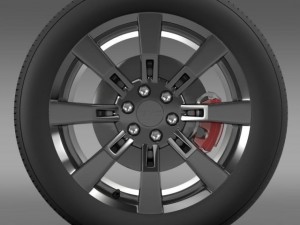 gmc denali hybrid wheel 3D Model