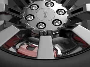 gmc denali hybrid wheel 3D Model