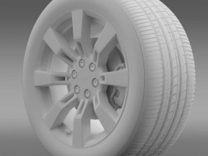 gmc denali hybrid wheel 3D Model