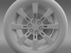 gmc denali hybrid wheel 3D Model