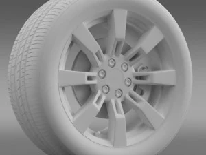 gmc denali hybrid wheel 3D Model