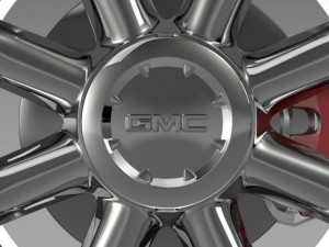 gmc denali wheel 3D 模型