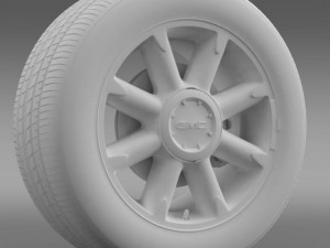 gmc denali wheel 3D 模型