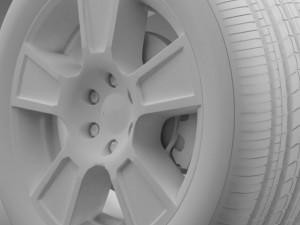 gmc sierra regular cab wheel Modello 3D