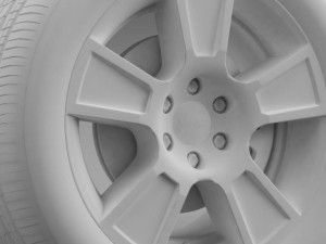 gmc sierra regular cab wheel Modello 3D