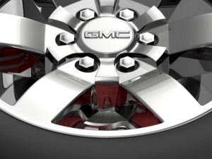 gmc yukon heritage edition wheel 3D Model