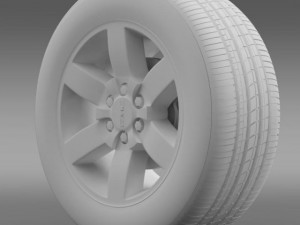 gmc yukon heritage edition wheel 3D Model