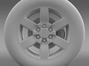 gmc yukon heritage edition wheel 3D Model