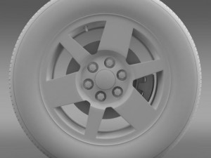 gmc yukon xfe wheel Model 3D