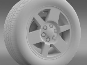 gmc yukon xfe wheel Model 3D