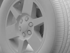 gmc yukon xfe wheel Model 3D