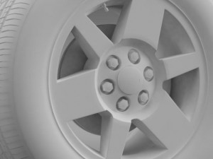 gmc yukon xfe wheel Model 3D