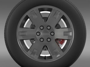 gmc yukon xl wheel 3D Модель