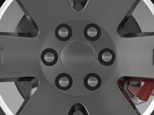 gmc yukon xl wheel 3D Модель