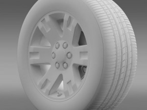 gmc yukon xl wheel 3D Модель