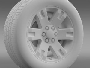 gmc yukon xl wheel 3D Модель