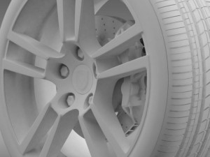 porsche  911 cabriolet turbo wheel Modelo 3D