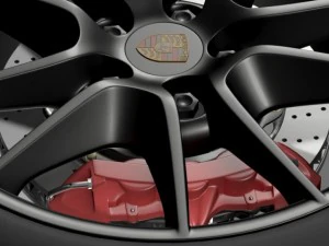 porsche 911 carerra exclusive wheel 3D Model