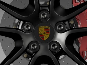 porsche 911 carerra exclusive wheel 3D Model