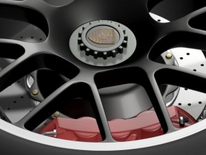 porsche 911 carerra gts wheel Modelo 3D