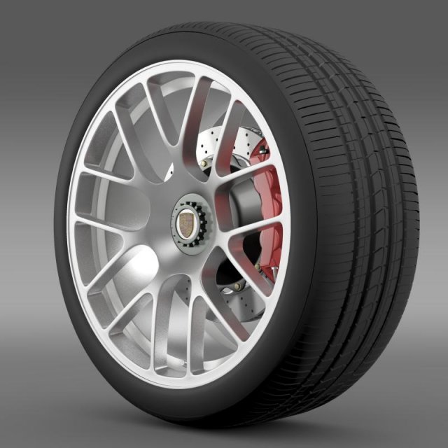 porsche 911 turbo wheel Modèle 3D .c4d .max .obj .3ds .fbx .stl .blend 