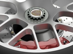 porsche 911 turbo wheel Modèle 3D