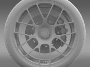 porsche 911 turbo wheel Modèle 3D