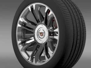Cadillac Escalade 2013 Rad 3D Modell
