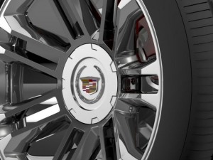 cadillac escalade 2013 wheel Modello 3D