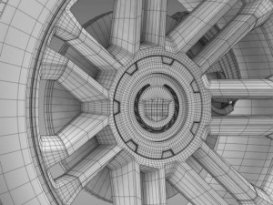 cadillac escalade 2013 wheel Modello 3D