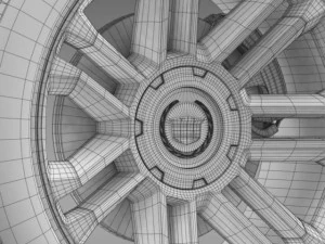 cadillac escalade 2013 wheel 3D Model