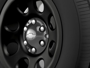 chevrolet tahoe police wheel 3D 模型