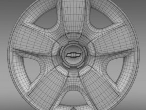 chevrolet suburban de rim 3D मॉडल