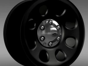 chevrolet tahoe police rim 3D Model